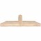 Ekena Millwork Portland Smooth Timber Gable Bracket, Douglas Fir, 36"W x 12"H x 3 1/2"D x 3 1/2"F, 8/12 Pitch GBW036X12X0404POR00SDF - alternate 3